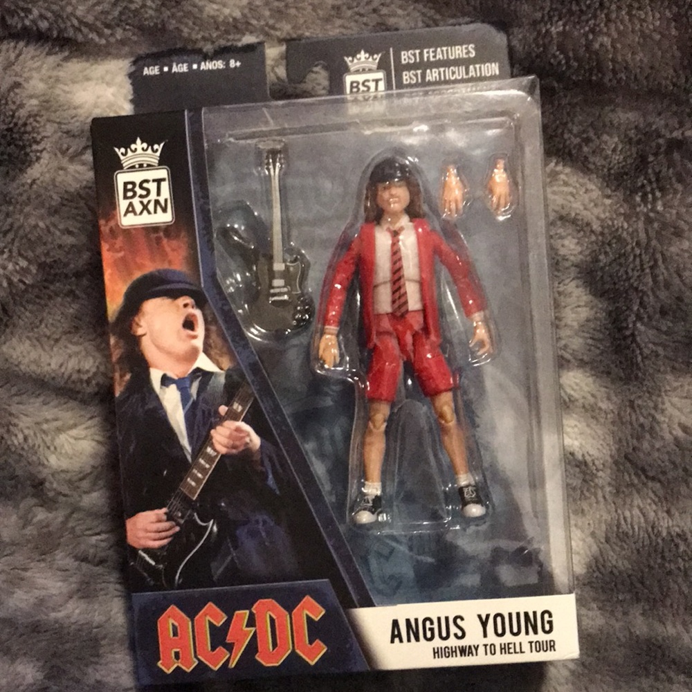 AC/DC  Angus Young  5” Highway to Hell tour Red Collectible